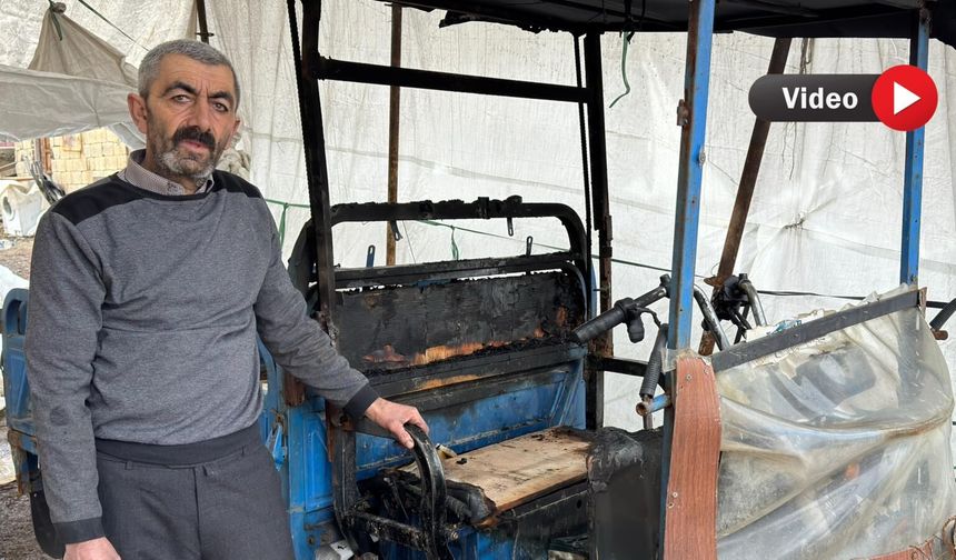 7 Nüfuslu Ailenin Geçim Kaynağı Küle Döndü: Aile yardım bekliyor