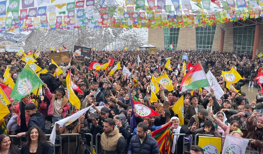 Hakkari’de Newroz Kutlamaları Başladı