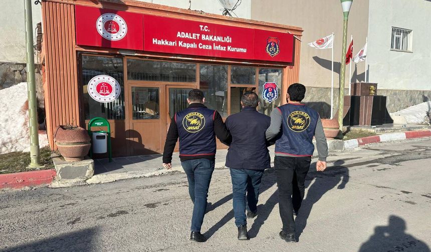Hakkari ve Yüksekova’da Kesinleşmiş Hapis Cezası Bulunan 7 Kişi Yakalandı