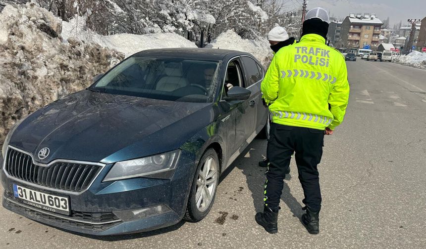 Yüksekova'da Ramazan’da Trafik Denetimleri Sıkılaştırıldı