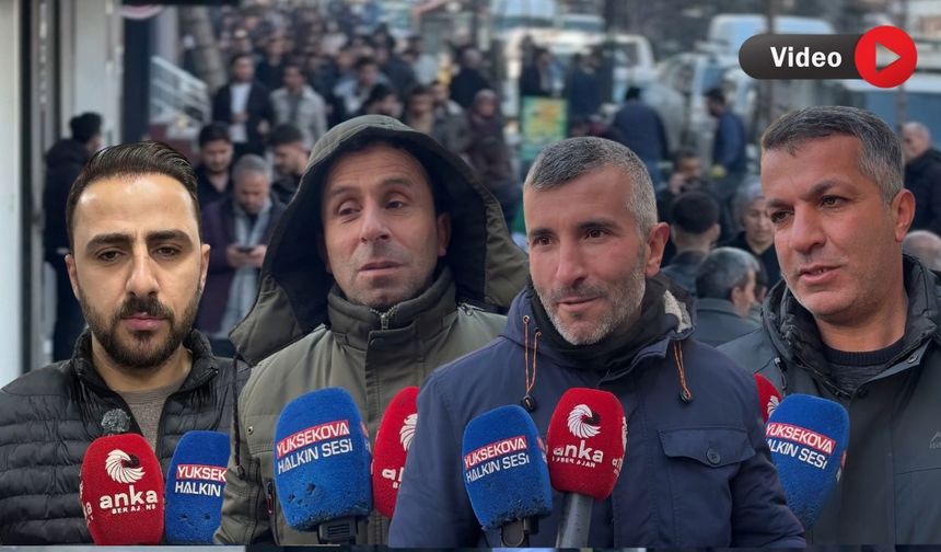 Bayram Yaklaşıyor, Yüksekova Çarşısında Dert Büyüyor: Geçinemiyoruz !