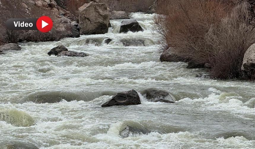 Baharın Gelişiyle Zap Suyunun Debisi arttı