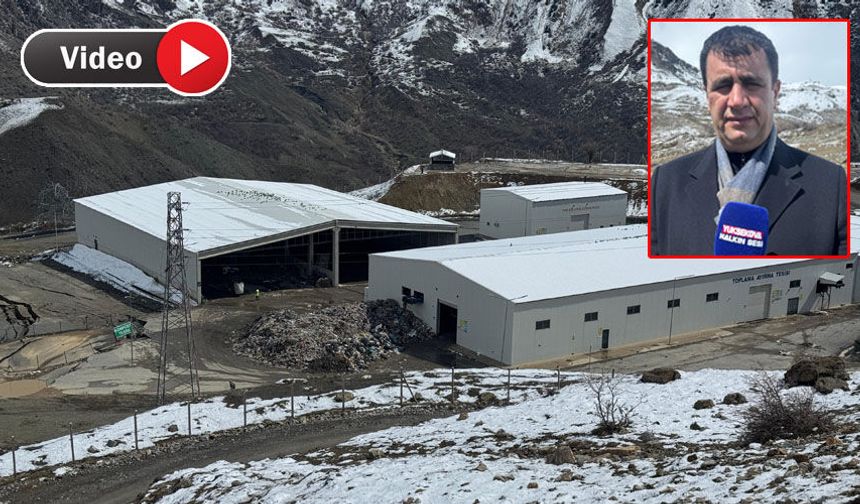 Başkan Şakar: "Katı atık tesisinde 2 milyon metreküp toprak kaydı"