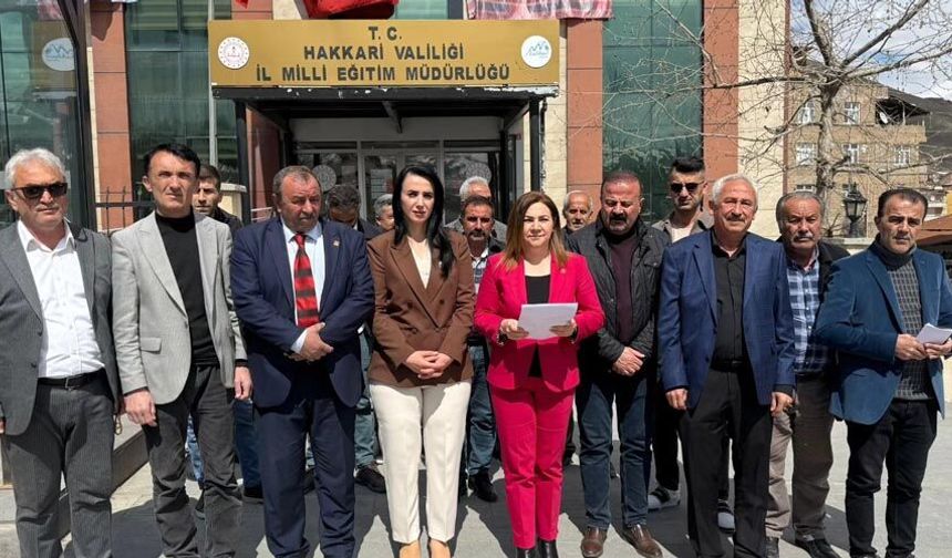 Hakkari CHP, 23 maddelik manifesto açıkladı