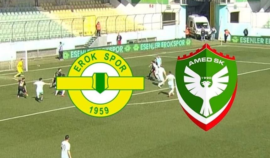 Erokspor-Amedspor maçının yayınlanacağı kanal belli oldu