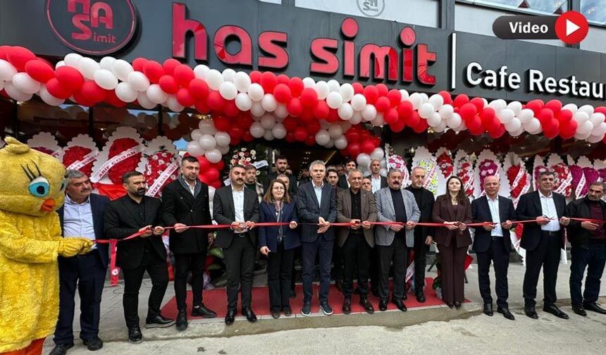 Yüksekova’da Has Simit 60. Şubesini Açtı
