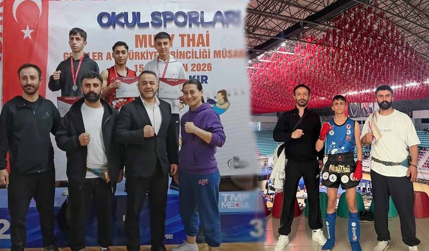 Hakkarili sporcu Türkiye şampiyonu oldu