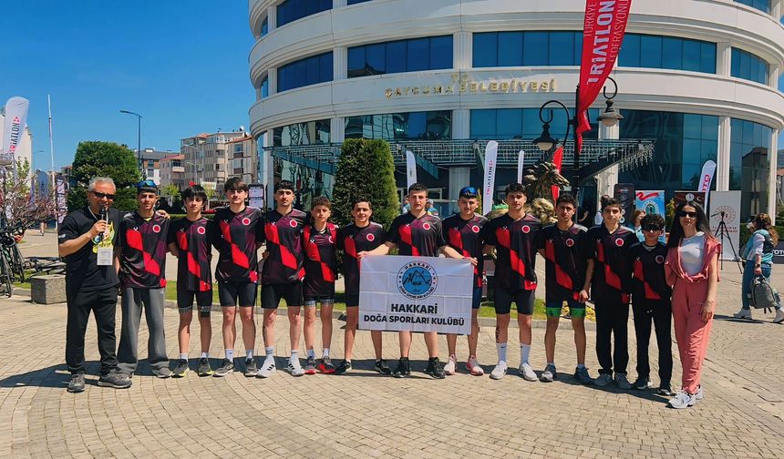 Hakkari Doğa Sporları Kulübü Türkiye İkincisi Oldu