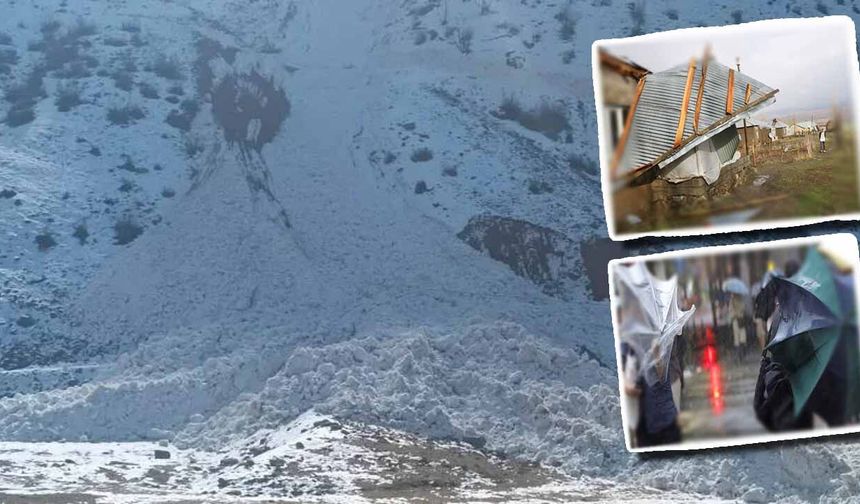 Hakkari İçin Yeni Uyarı: Kuvvetli Rüzgâr ve Çığ Riski Sürüyor