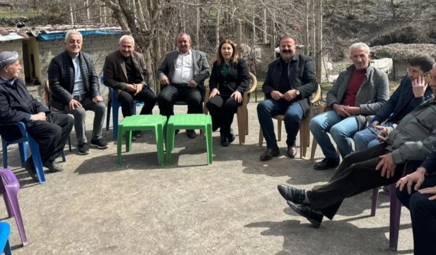 CHP Hakkari İl Başkanı Çakırbeyli’den Köy Ziyareti