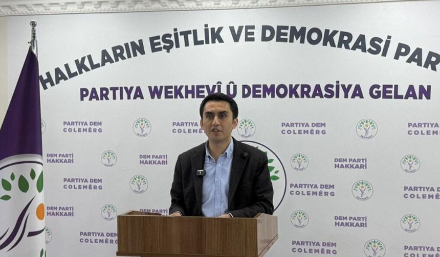 Hakkari Milletvekili Parlak: Bölgesel Eşitsizlik Derinleşiyor