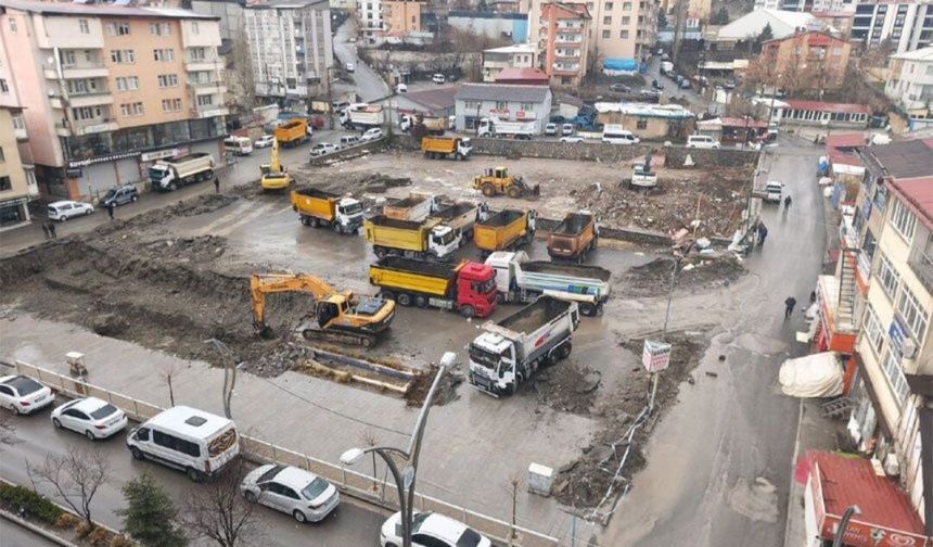 Hakkâri’de Kent Meydanı Projesi Başladı