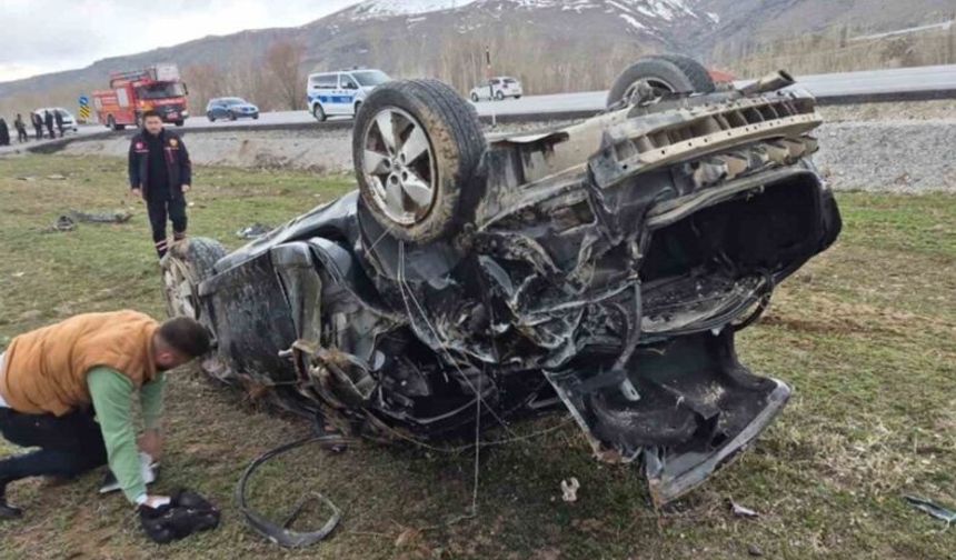 Van’da karayolunda kaza: 1 ölü, 2 yaralı