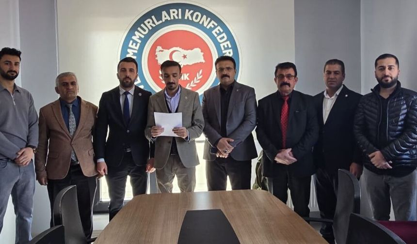 Yüksekova’da okul güvenliğiyle ilgili basın açıklaması yapıldı