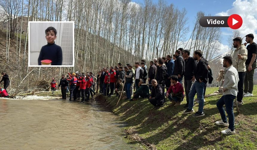 Şemdinli’de dereye düşen çocuk için arama çalışmaları hız kazandı