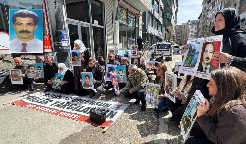 İHD Yüksekova'da Necati Aydın'ın faillerini sordu