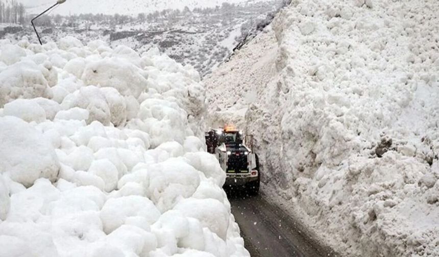 Meteoroloji'den Hakkari İçin Çığ Uyarısı