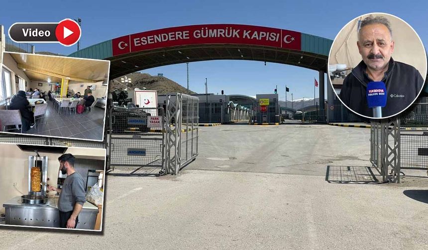 İran’daki Savaş Esendere Sınır Kapısında Çalışan Esnafı Vurdu