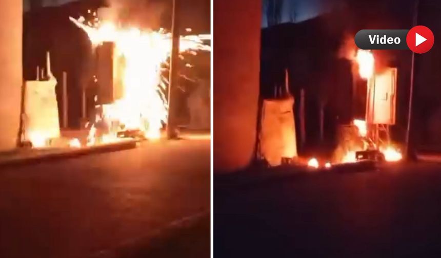 Yüksekova’da Trafoda Patlama: Mahalle Karanlığa Büründü