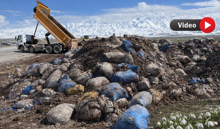 Yüksekova’nın güzel manzarasına gölge düştü: Şehrin girişi çöplerle dolu