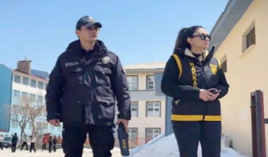 Hakkâri emniyetinden okullarda güvenlik seferberliği