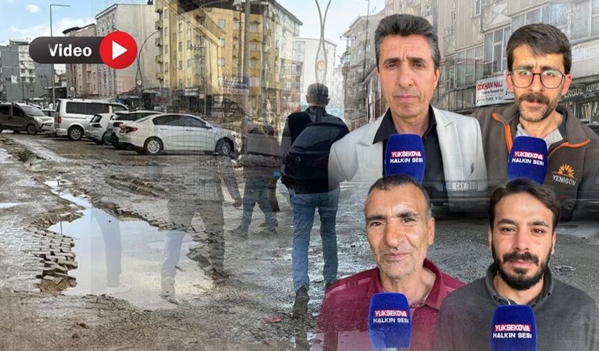 Yüksekova’da Bozuk Yollar Araçları Sanayiye Mahkûm Ediyor