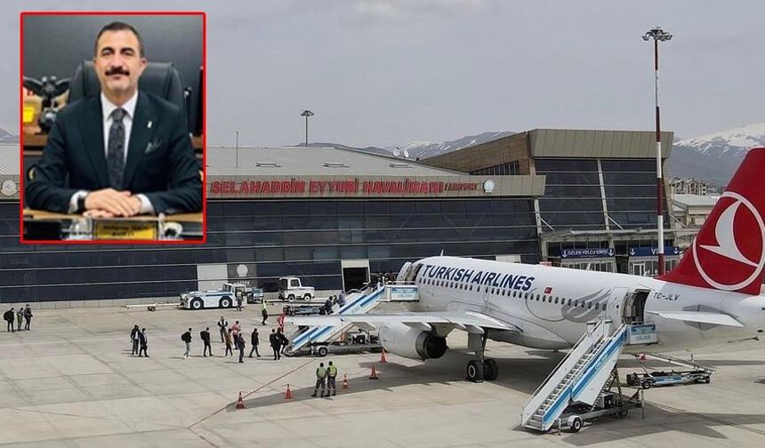 Hakkâri ESOB Başkanı Tekin’den Bakan Uraloğlu’na Havalimanı Tepkisi