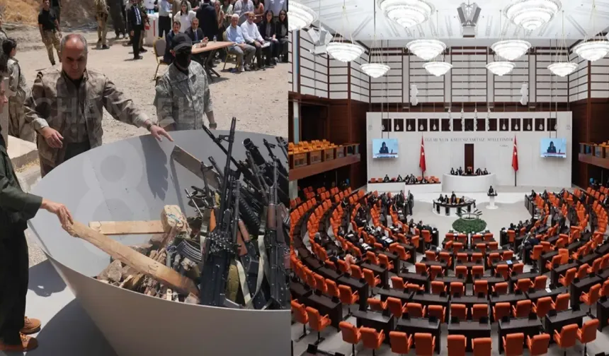Meclis harekete geçti: Silah bırakma kurulu geliyor