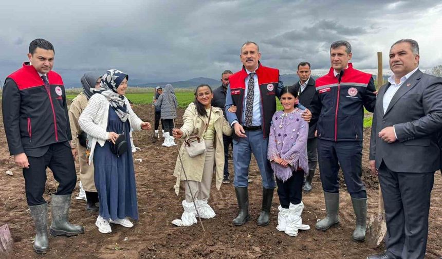 Ağrı’da 2 bin 500 çiftçiye 50 bin meyve fidanı dağıtıldı
