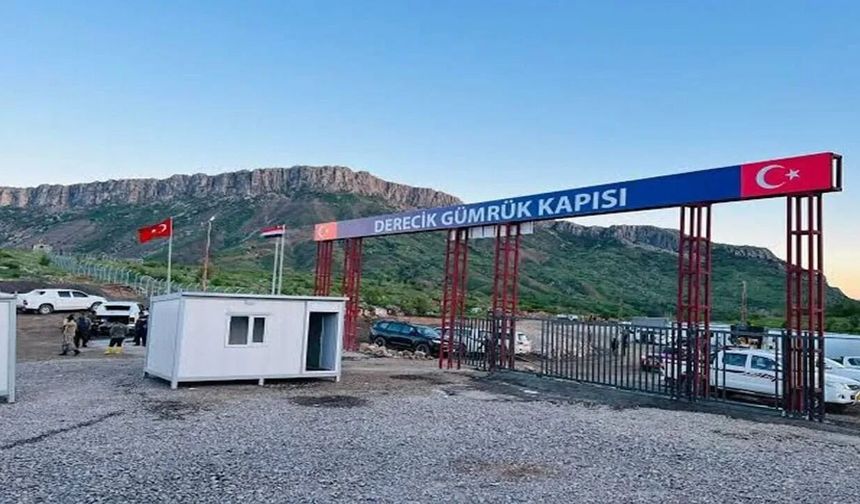 Derecik Sınır Kapısı’nda geçici kapatma kararı