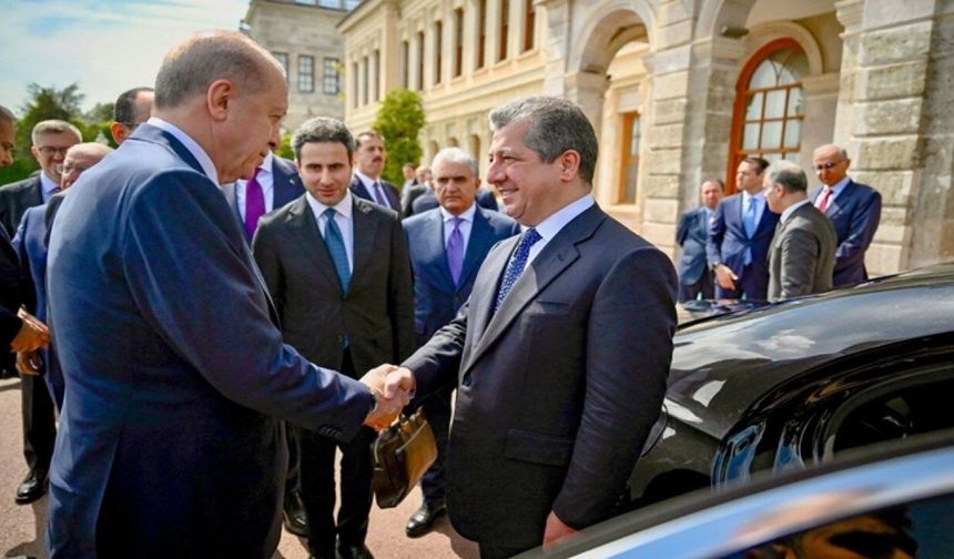 Erdoğan ile Barzani görüşmesinde PKK’nin silah bırakması ele alındı