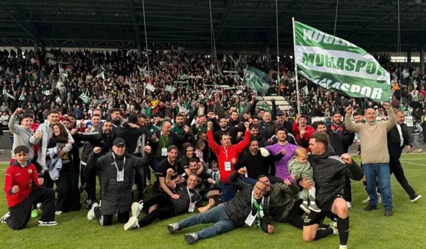 Muğlaspor, Elazığspor'u geçerek 1. Lig'e "merhaba" diyen son takım oldu