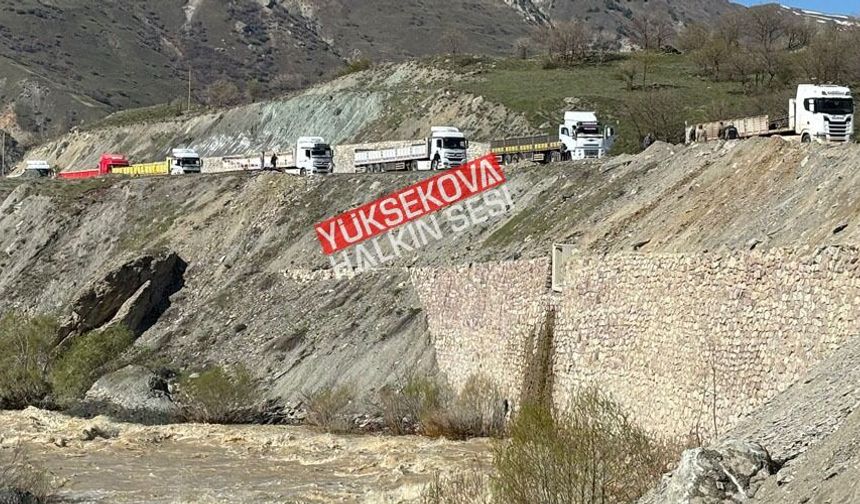 Yüksekova-Hakkari yoluna kurulacak Panel Köprüler Bölgeye Ulaştı
