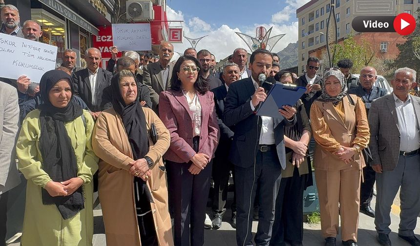 Şemdinli’de İŞKUR İddialarına İlişkin DEM Parti ve DBP’den Sert Tepki
