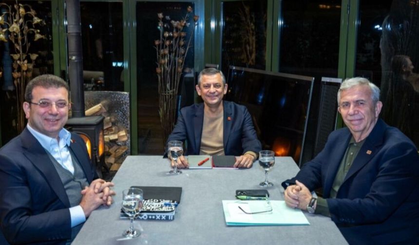 Özel, İmamoğlu ve Yavaş'tan ortak ‘Türkiye'ye umut olacağız’ mesajı