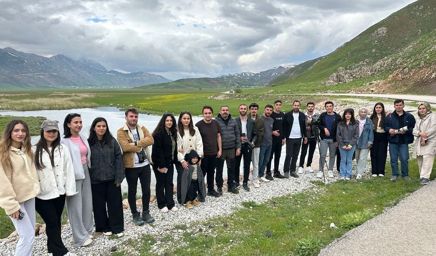 Üniversite öğrencileri Nehil Sazlığı’nda gözlem yaptı