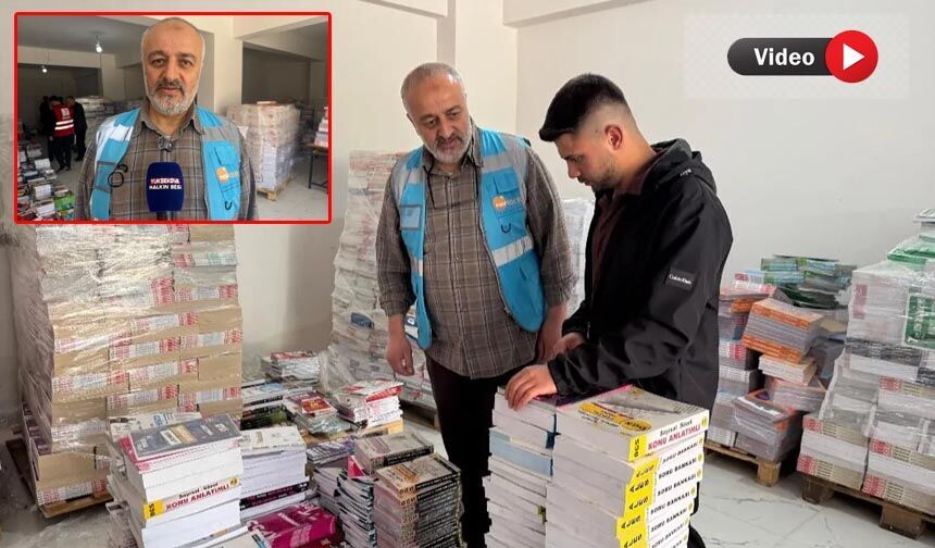 Hakkâri ve İlçelerine 100 Bin Kitap Desteği