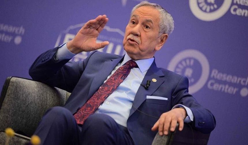 Bülent Arınç’tan ‘Öcalan’a statü’ tartışmasına ilişkin yorum