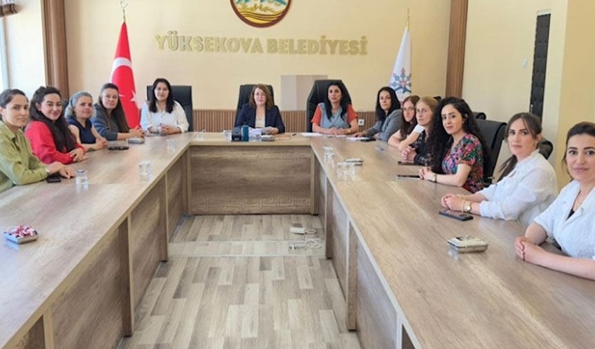 Yüksekova Belediyesi’nde Kadın Meclisi Kuruldu