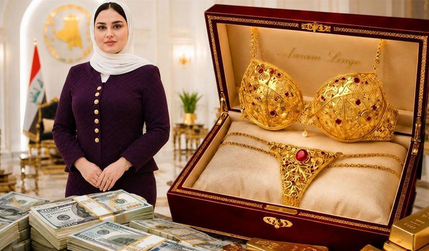 Milletvekilinin evinden altın iç çamaşırı çıktı