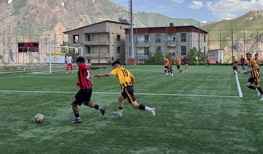 Üzümkıran Spor Hakkâri Amatör Lig Şampiyonu Oldu