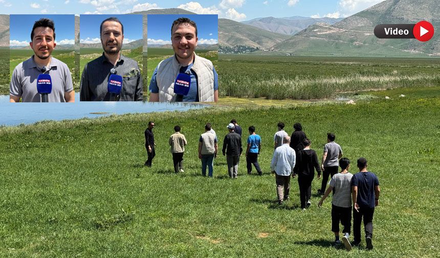 İstanbul’dan Gelen Öğrenciler Nehil Sazlığı’nı Gezdi