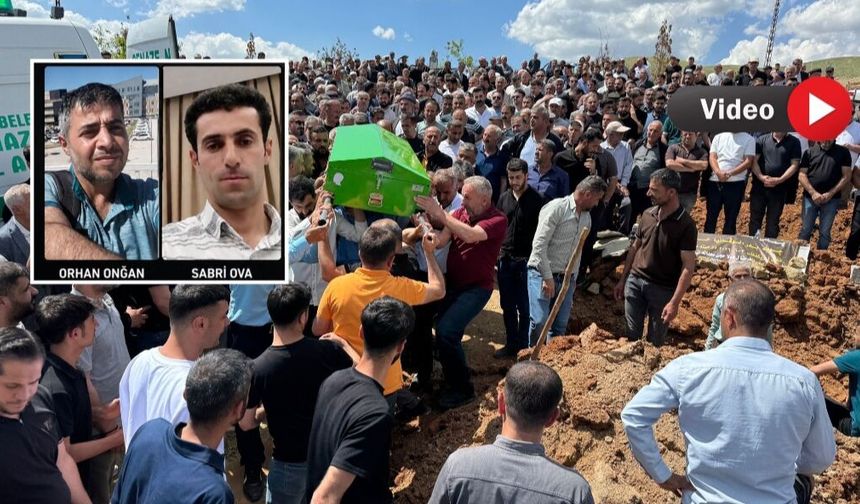 Yüksekova’da kazada hayatını kaybeden Onğan ve Ova toprağa verildi