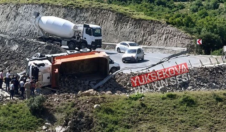 Yüksekova-Hakkari Karayolundaki Alternatif Güzergâhta Kaza
