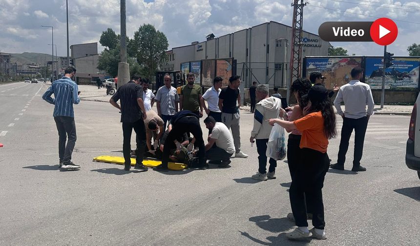 Yüksekova’da Motosiklet ile Transit Araç Çarpıştı: Bir Yaralı