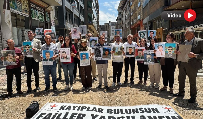 İHD Yüksekova’da Ramazan Yüce İçin Adalet Talep etti