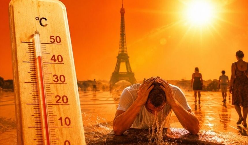 Aşırı sıcakların teslim aldığı Fransa'da ölü sayısı 1000'e ulaştı