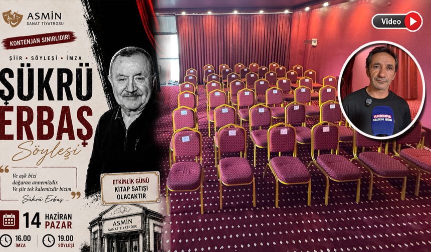 Ünlü Şair ve Yazar Şükrü Erbaş Yüksekova’ya Geliyor