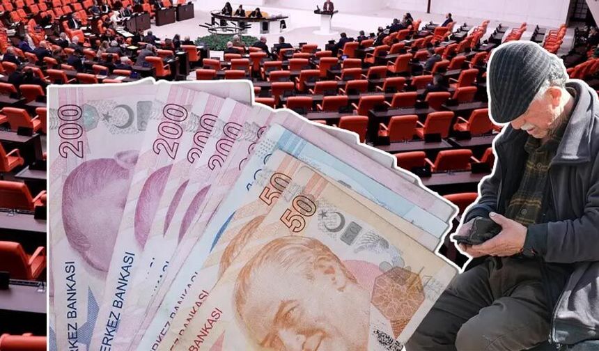 En düşük emekli maaşı netleşti: Düzenleme Meclis’te