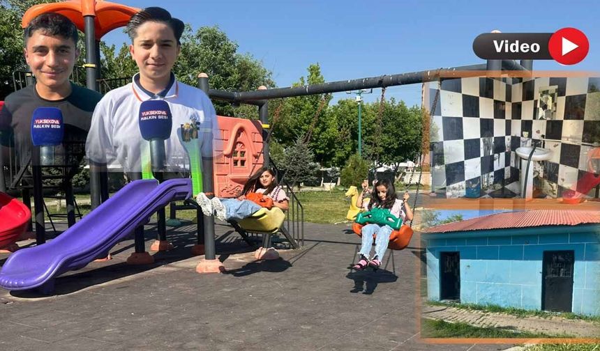 Yüksekovalı Gençlerden Solin Park İçin Çağrı: "En azından temel ihtiyaçlarımız karşılansın”